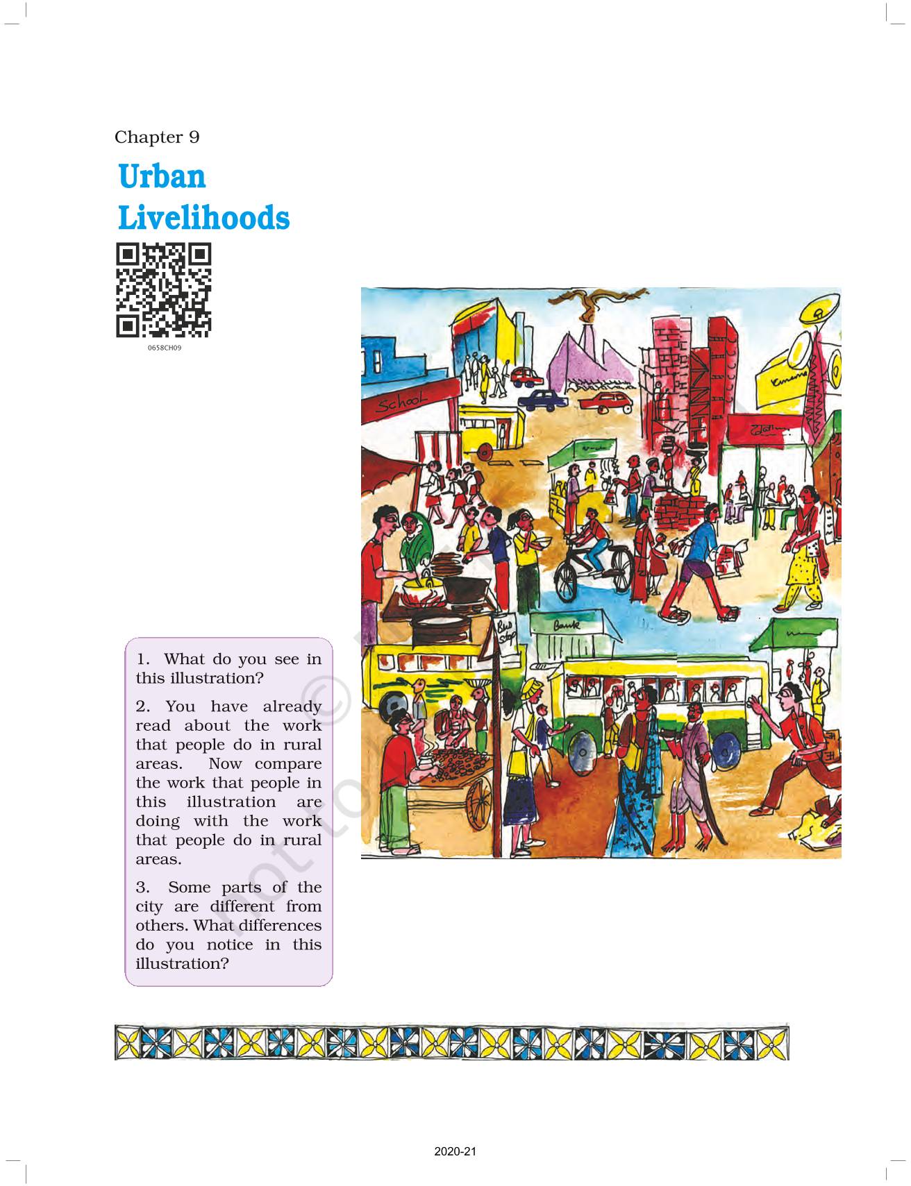 Urban Livelihoods Ncert Book Of Class Political Science Social And